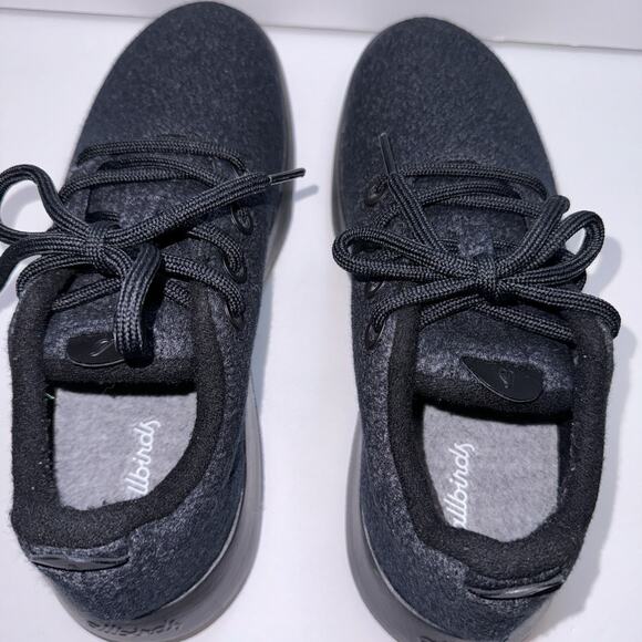 Allbirds Merino Wool Mizzel’s Runners Men's Shoes Black Laced Size 8 Comfort - Picture 5 of 7